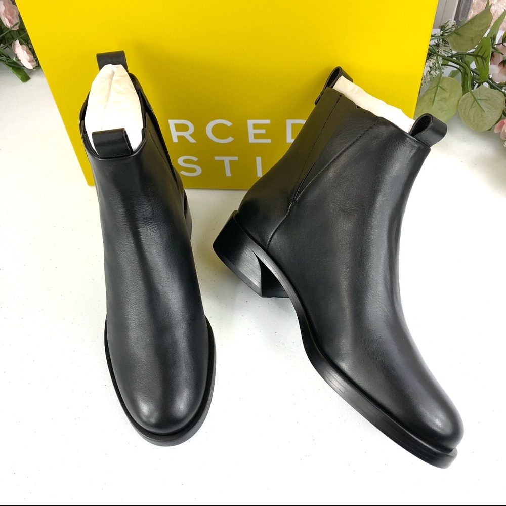 Mercedes Castillo Xandra black boots sz 5.5 (A#27) - Picture 1 of 8